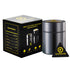 Gordon Smell Proof Airtight Aircraft Aluminum Storage Cigarette Jar, Black Stash Jars, 34 mm Size Smell Proof Container